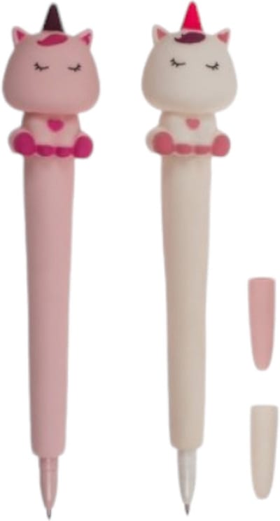 Squeeze pen eenhoorn/unicorn roze of wit