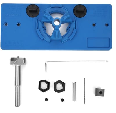 Dailygoody - Opener Met Scharnier - Gereedschap Voor Houtbewerking - Duurzaam Roestvrij Staal - 35 Mm - Doe-Het-Zelf Gereedschap - Geschikt Voor Kasten
