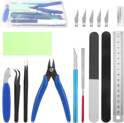 11-delige Modelbouw Gereedschapset, Gundam Modelbouw Tools, Hobby Constructie Kit voor Basisassemblage en Reparatie van Modellen