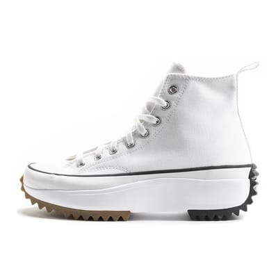 Converse Run Star Hike High Wit Zwart Gum Unisex Sneakers 166799C 46.5 white