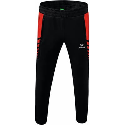 Erima Six Wings Worker Broek Kinderen - Rood / Zwart | Maat: 140