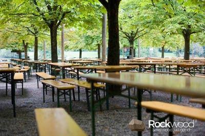 Rockwood® Biertafel Berlin 2.20m x 0.50m