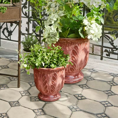 LOBERON Sierpot set van 2 Aurezia bordeaux