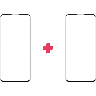 DuoPack: OPPO Find X2 screenprotector gehard glas Edge to Edge