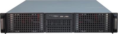 Inter-Tech IPC 2U-20255 - Case - Server (Rack) - Zwart