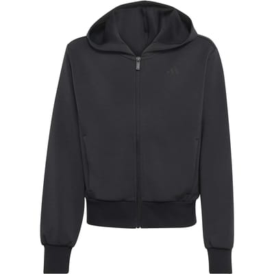 Adidas Sportswear Adidas Ritsjack Met Capuchon Meisjes - Kinderen - Zwart