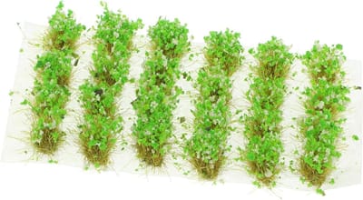 Modelbouw Gras - Statisch Veld - Miniatuur Tuinieren - Realistisch Uiterlijk - 11x5.5CM - Zoals Afgebeeld