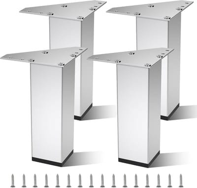 Meubelpoten aluminiumlegering vierkant profiel meubelpoten