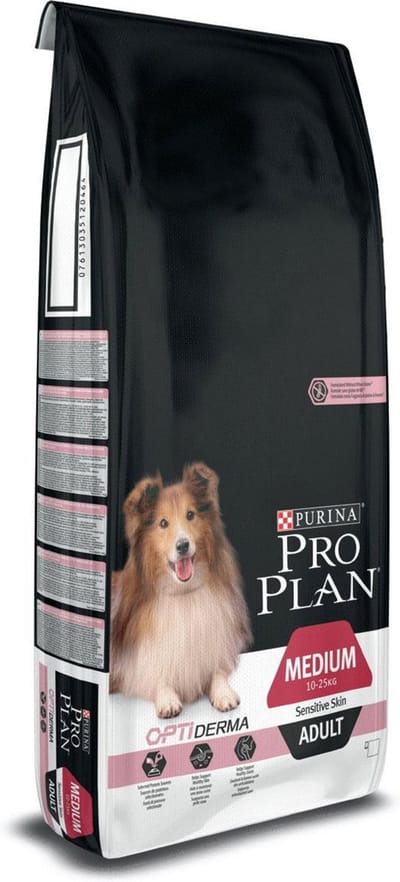 Pro Plan Dog Adult Medium Sensitive Skin - Hondenvoer - Zalm 18 kg Breederbag