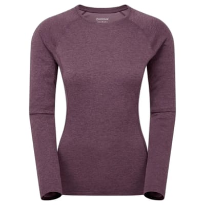 Montane Dart T-shirt Met Lange Mouwen Paars L Vrouw