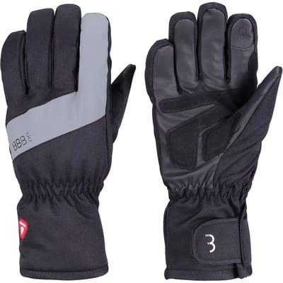 BBB Cycling SubZero Full Fingers Fietshandschoenen Winter - Thermo Fiets Handschoenen Waterdicht & Winddicht - Touchscreen - Zwart - Maat S - BWG-34