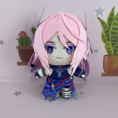 Peluche Citlali de 20 cm, personnage de l'anime Genshin Impact, oreiller doux et mignon, cadeau d'anniversaire pour les fans de jeux vidéo 20cm white