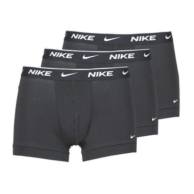 Nike 3 Pack Boxershorts Heren - Zwart- Heren, Zwart XS