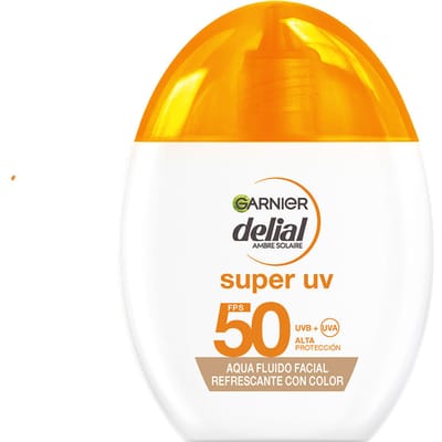 Delial Super Uv Aqua Verfrissende Gezichtsreiniger Met Kleur Spf50 40 ml