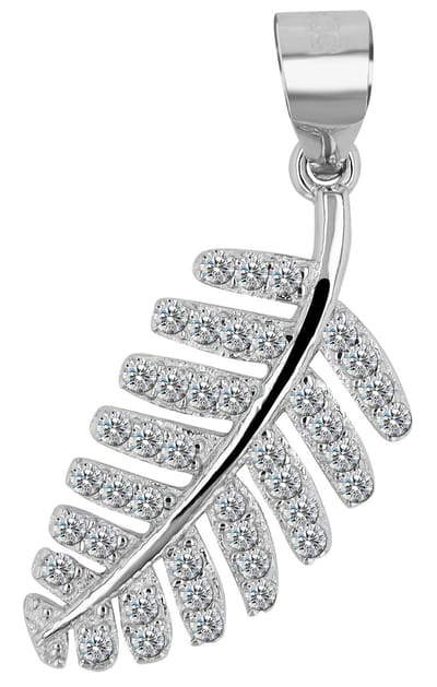 AKZENT Akzent dames hanger "Quendrim" van 925 Sterlingzilver, gerhodineerd, duurzaam