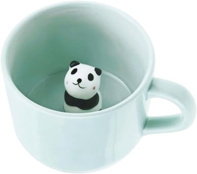 mok, schattige panda-kat, koffiebeker van keramiek met deksel, 3D-mokken met dieren, melkthee, nieuwe mok voor bruiloften, verjaardagen, Kerstmis, cadeaus voor kinderen, 230 ml