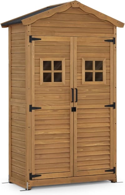 CLVP® Tuinkast Hout - Tuinkist - Tuinkasten voor Buiten - Tuinberging
