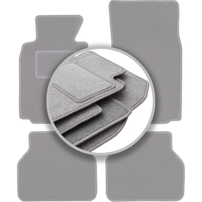 Grijze automatten voor: BMW 5 E39 sedan, stationwagen, touring (1996-2004)