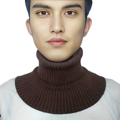 Nivard Nekwarmer - Heren - Dames - Fleece - Motor - Bandana - Masker - Colsjaal - Winter - Sjaal - Herfst - Koffie