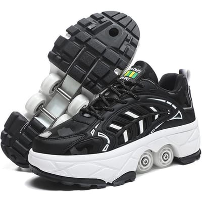 Nieuw, Schaatsen, Skeelers, Runaway Schoenen. 43 zwart