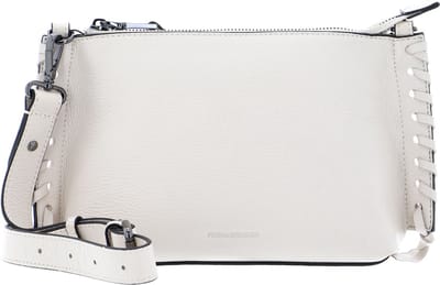 FREDsBRUDER Leren Schoudertas Spirelly Ozo Beige