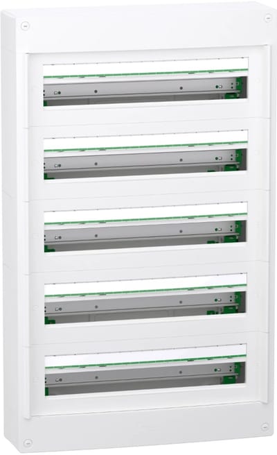 Schneider Electric PrismaSeT XS lege groepenkast zonder deur 5-rijen 24 modules 550x900mm (LVSXT524)