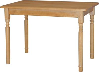 Eettafel Grenenhout - Keukentafel Restauranttafel - Samen Eten - Handgemaakt Robuust Ontwerp - 50 x 50 x 75 cm - Beige