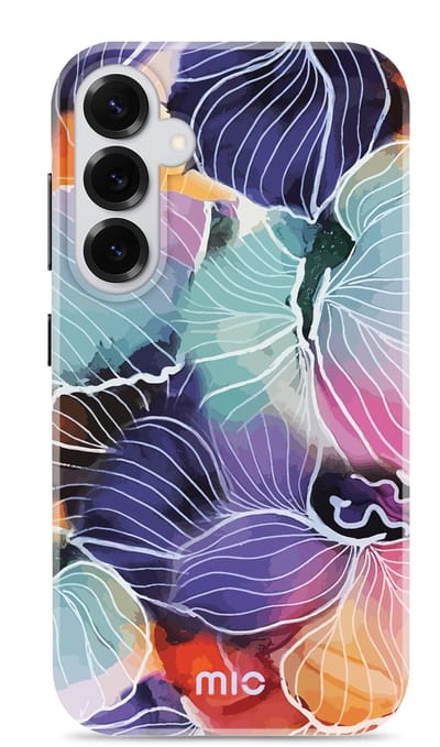 Mio by Mobilize Hoesje geschikt voor Samsung Galaxy S26 Plus MagSafe Telefoonhoesje Hardcase | Mio by Mobilize Backcover | Geschikt voor MagSafe | Geschikt voor Draadloos Opladen met Magnetische Ring | Geschikt voor MagSafe Case - Flowers |