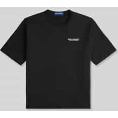 Regular fit T-shirt van puur katoen