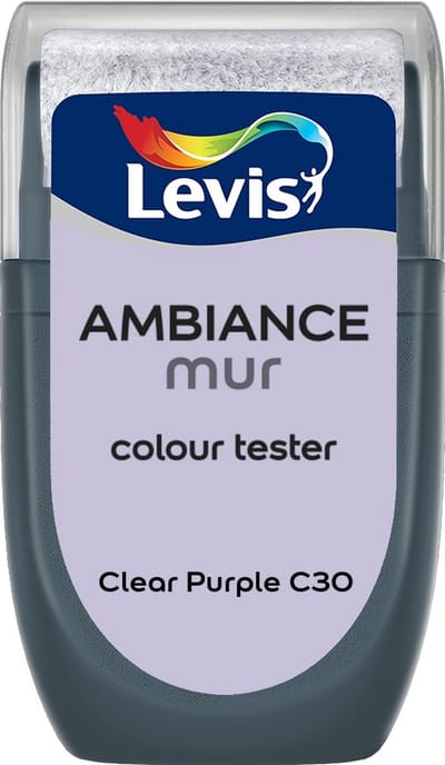 Levis - Muurverf Kleurtester Mat Mix - Clear Purple C30 - Mengverf - 30 Ml