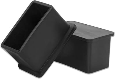 Stoelpootbeschermers - Meubeldoppen Vloerbeschermers - Vloeren Beschermen - Flexibel PVC Materiaal - 30 x 60 mm - Transparant
