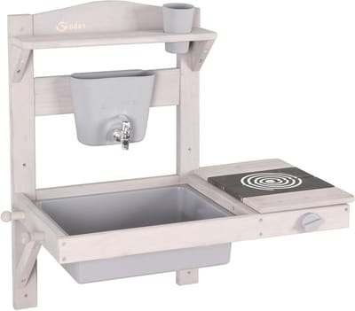 Hangende Kinderkeuken - Buiten Speelkeuken - Spelenderwijs Leren - FSC Hout Constructie - 65 x 65 x 36 cm