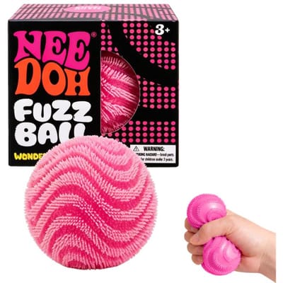 Nee Doh Fuzz Ball Blind Box Serie Bureauornament Stressverlichtende Speeltjes Geschikt Voor Mensen Onder Druk Leuk Zacht Stressbal