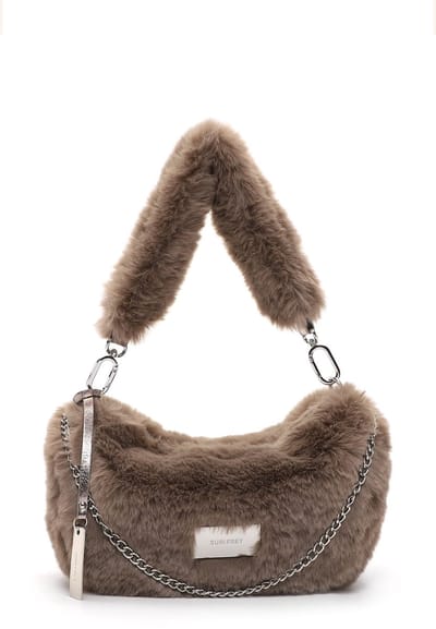 SURI FREY Tas SFY Claudy ( 14441 ) - Dames handtassen - darktaupe 950