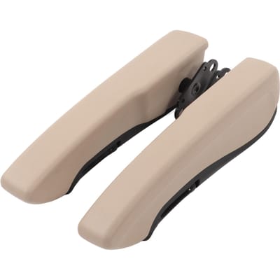 Paar Auto Armleuning Links Rechts 0‑120 Graden Verstelbaar Interieur Beige Universeel voor Camper Vrachtwagens beige