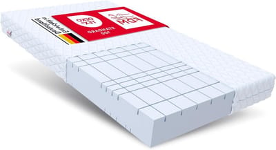 Schuimmatras 7 zones - HR-schuim matras Orthopedisch matras - Comfortabel slapen - Zeer elastisch HR-comfortschuim - 140 x 200 cm