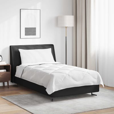 vidaXL - All-Season - Deken - met - kussen - 2 - st - Wit - Microvezel