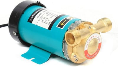 Booster pomp - Circulatiepomp drukverhoger - Waterdruk verhogen - Automatische schakelaar - 25 l/min - Grijs