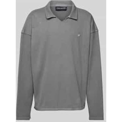 Shirt met lange mouwen en V-hals