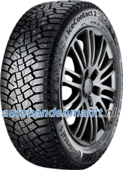 Continental IceContact 2 ( 235/65 R19 109T XL, SUV, met spikes, met velgrandbescherming )