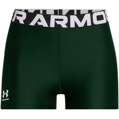 Under Armour Dames/Dames HeatGear Compressieshort (Bosgroen)