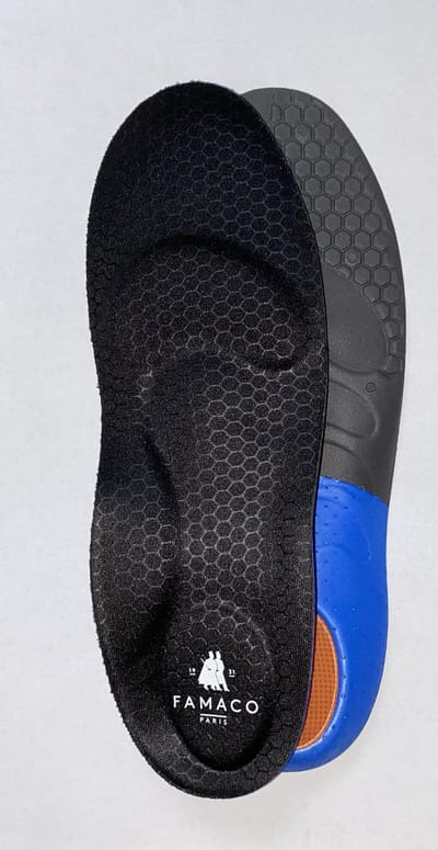 Famaco Sneakers Anatomic Memory Foam inlegzool (zachte steun voor sneakers)