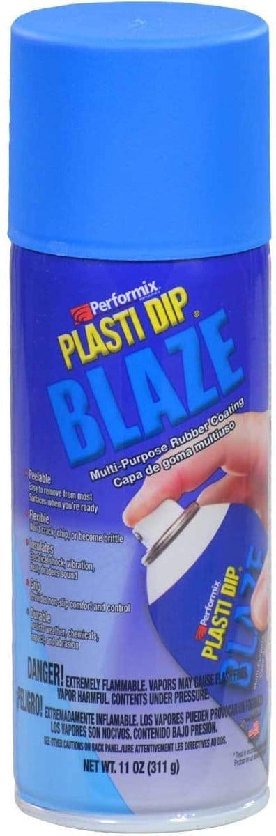 Plasti Dip® Blaze Blauw Spuitbare Rubbercoating – Afneembare Spray – Krasbestendig & Waterafstotend – Voor Auto, Motor, DIY & Meer – 325 ml