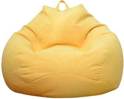 Ibenzoa® Grote, Comfortabele Zitzak van Stof – Perfect voor Woonkamer en Buiten