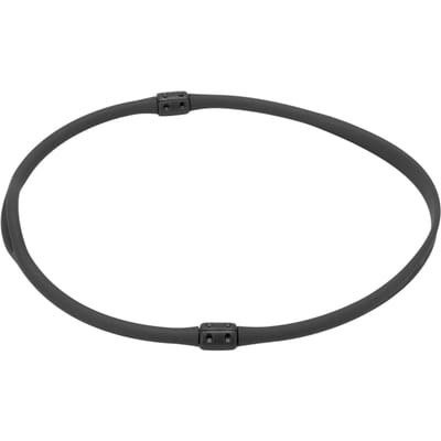 Regulator Houder Duiken Siliconen Regulator Ketting Houder Duik Accessoires Zwart 80cm / 31.5in