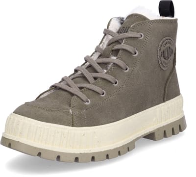 PALLADIUM Pallashock Zip Warm unisex laarzen enkellaars leer 74353-281-M grijs