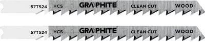 Graphite - Decoupeerzaagblad - 6 TPI - HCS - U-schacht