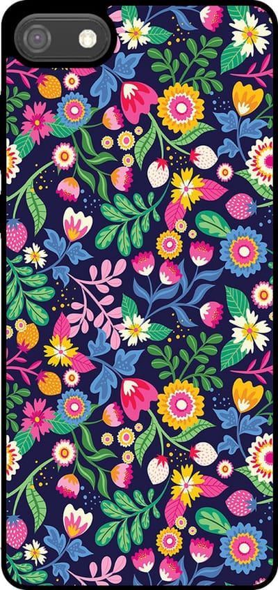 Smartphonica Telefoonhoesje Geschikt voor Huawei Y5 (2018) met bloemen opdruk - TPU backcover case flower design geschikt voor Huawei Y5 (2018)