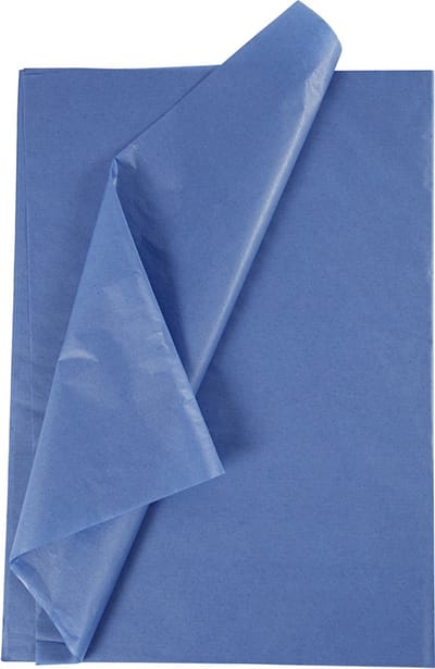 Creotime Tissuepapier 50 X 70 Cm Blauw 10 Stuks