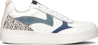 Maruti - Mave Sneakers Blauw - White - Blue - Denim - Pixel O - 36